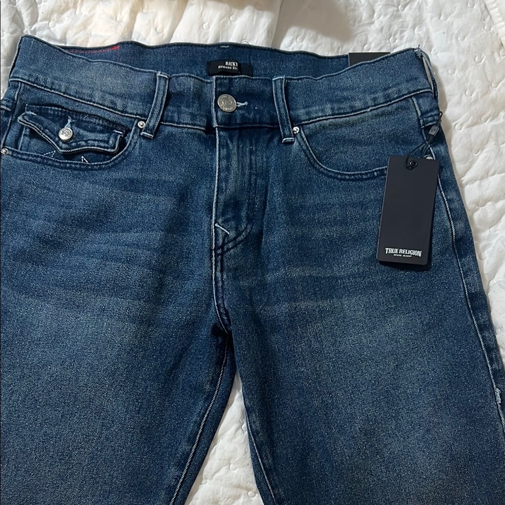 True Religion Blue Slim Jeans Classic Style